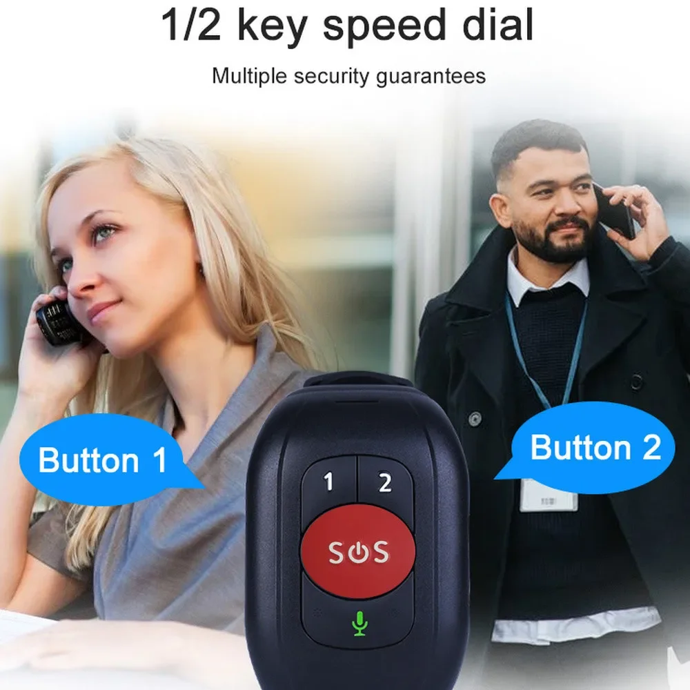 Fall Detection Watch - Reloj SOS 4G LTE para personas