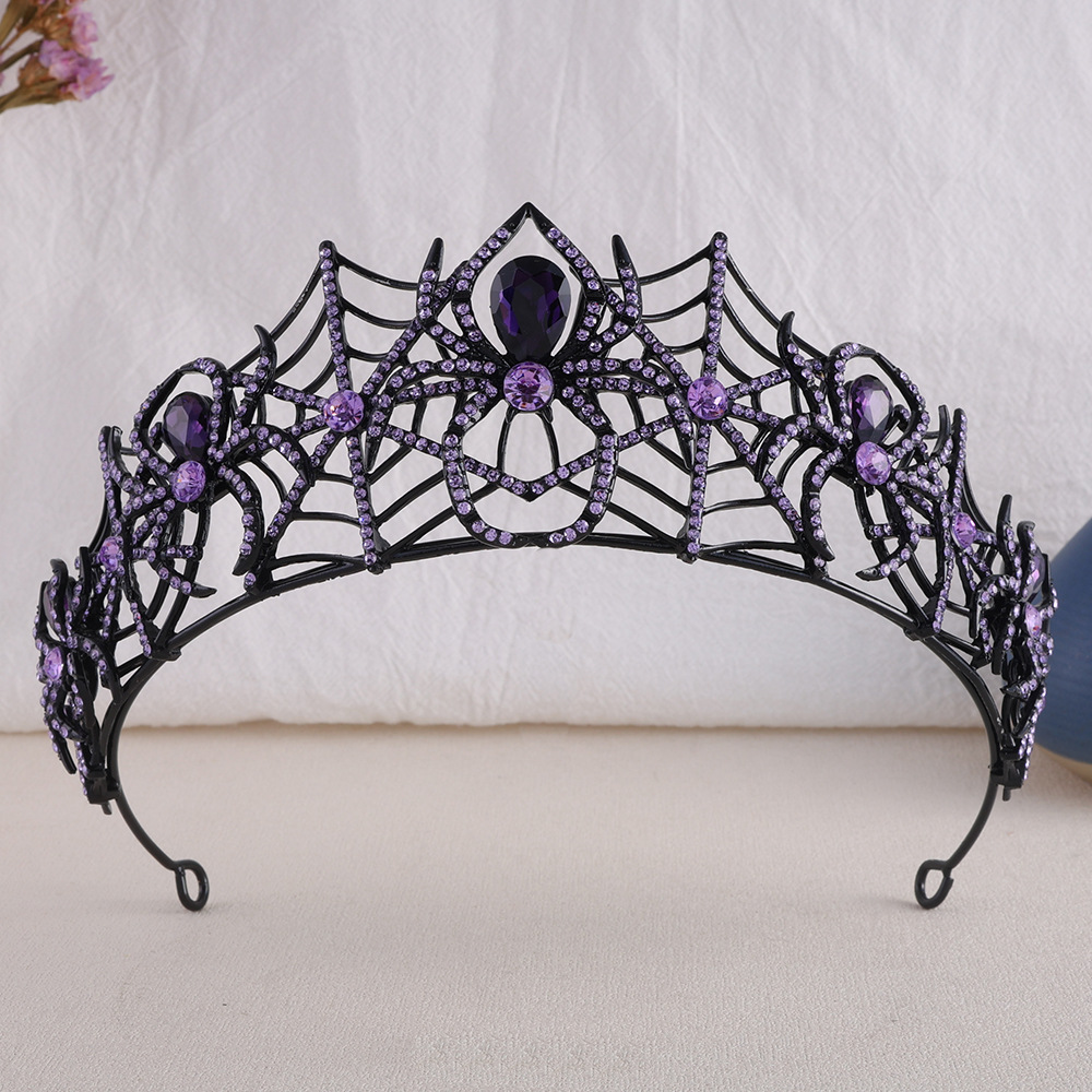 Meditation Headband Eeg - Tiara nupcial de cristal de araña