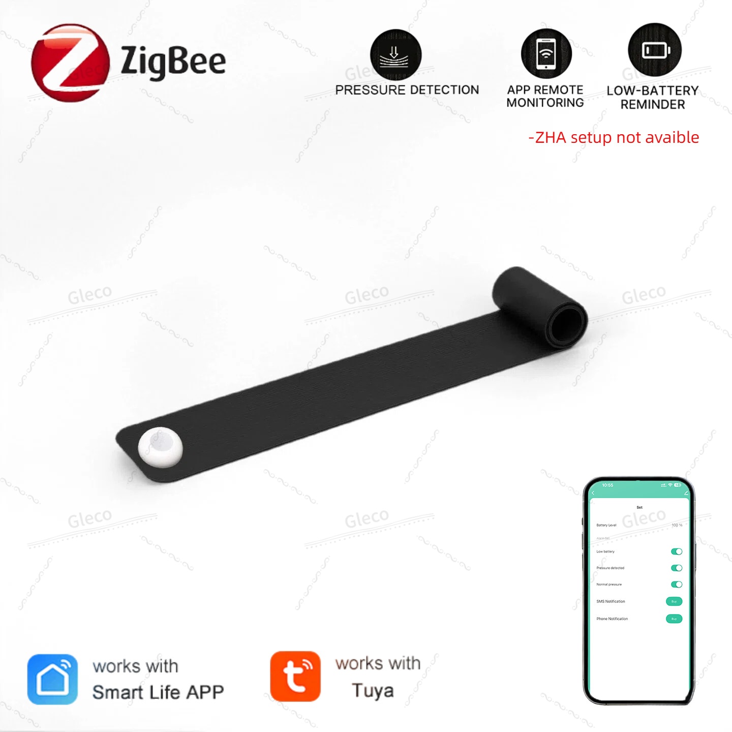 Smart Insole Pressure - Detector de Sensor de presión Zigbee,