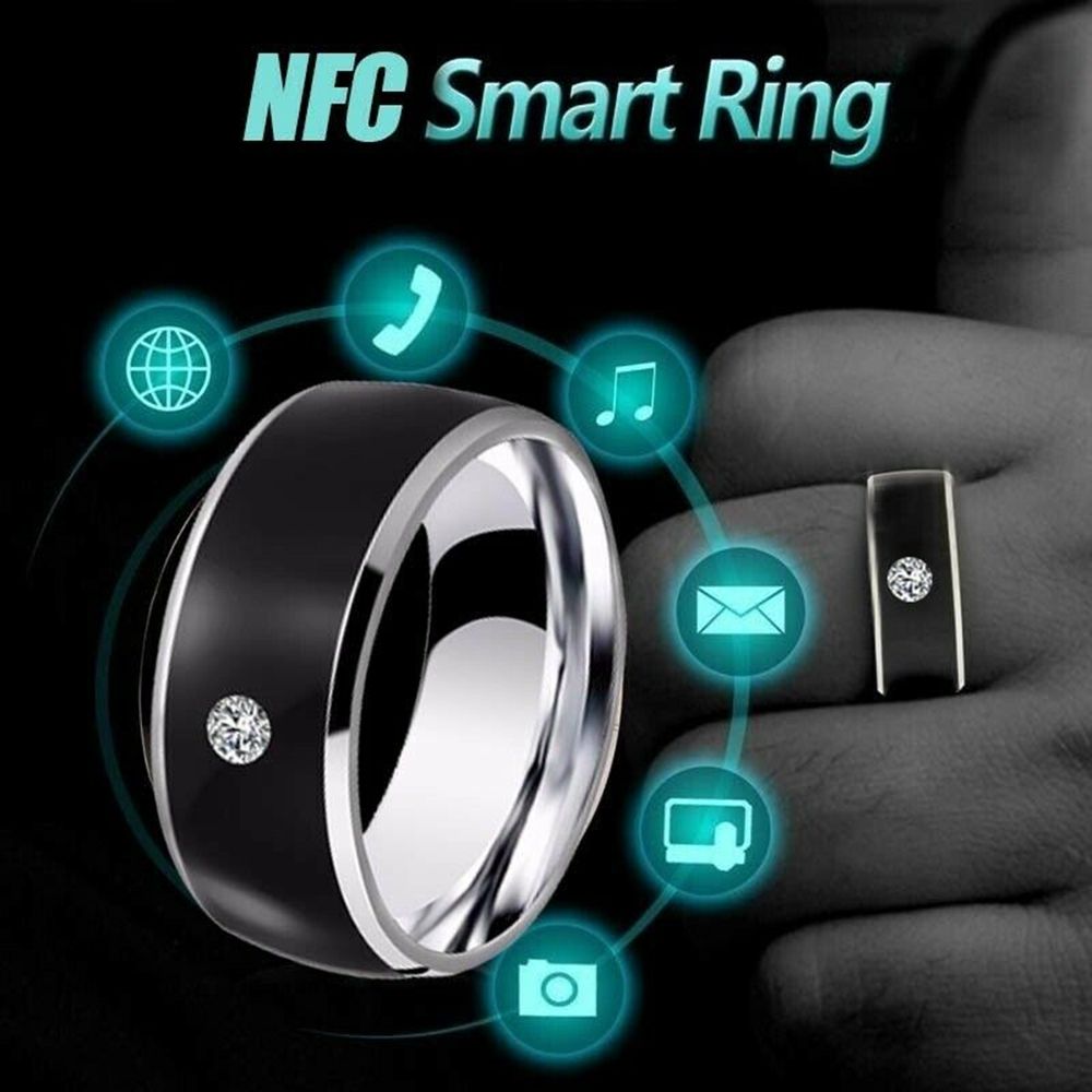 Smart Ring Nfc Pay - Anillo inteligente multifuncional NFC resistente al