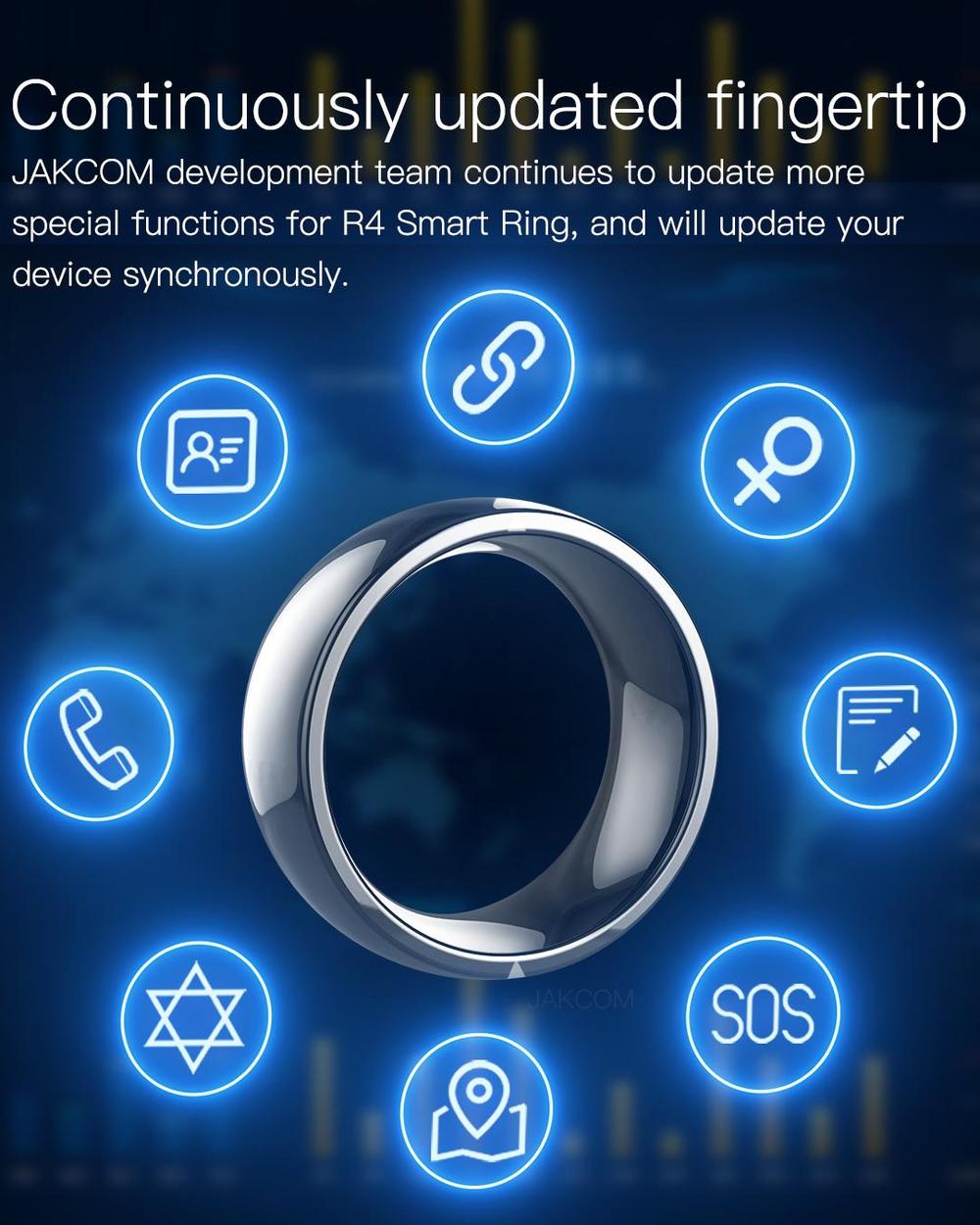 Jakcom-anillo inteligente R4 i - Smart Ring Nfc Pay reseña y precio