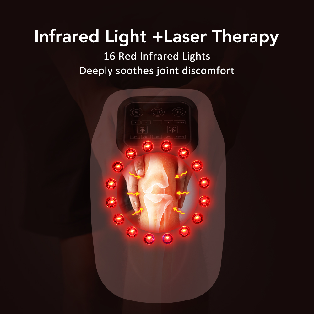 Masajeador de rodilla infrarro - Smart Knee Wrap reseña y precio