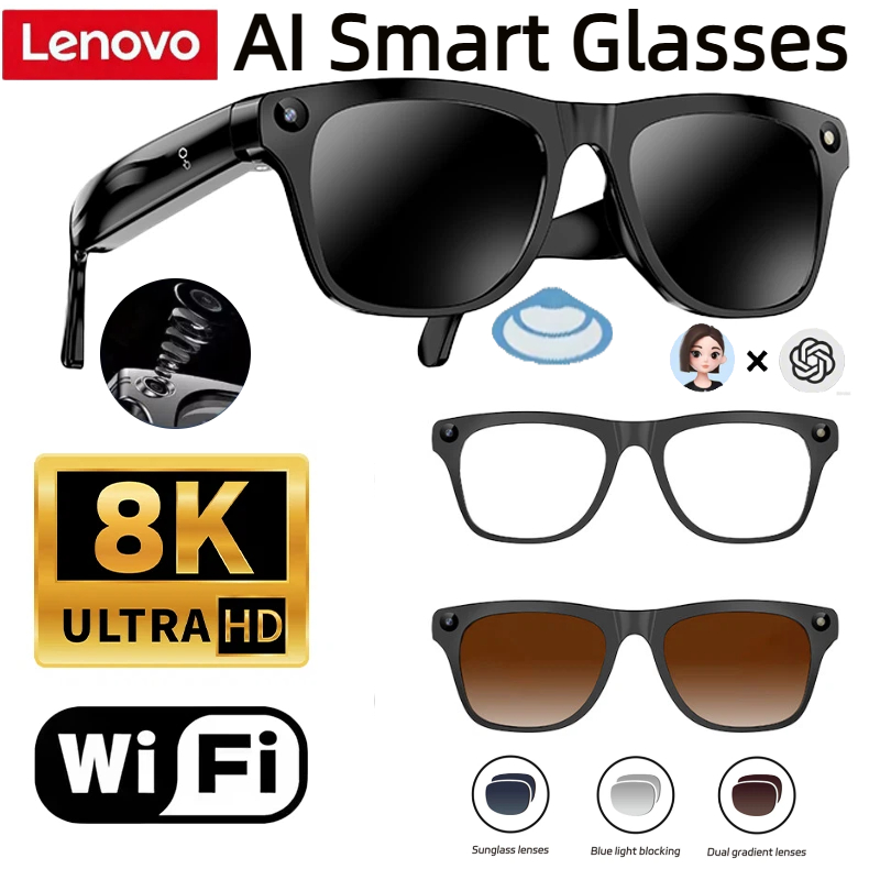 Gafas Inteligentes Lenovo con  - Smart Glasses Lens reseña y precio