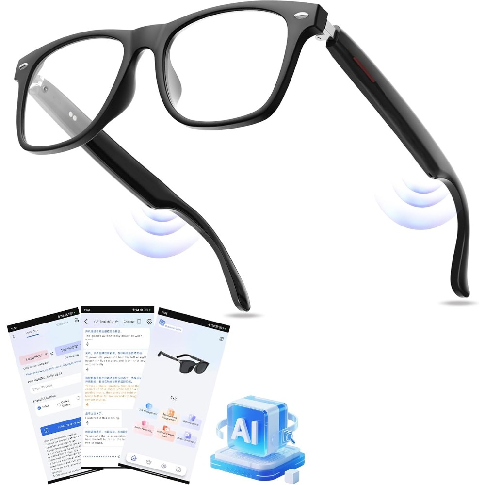 Gafas Inteligentes con Traducc - Smart Glasses Lens reseña y precio