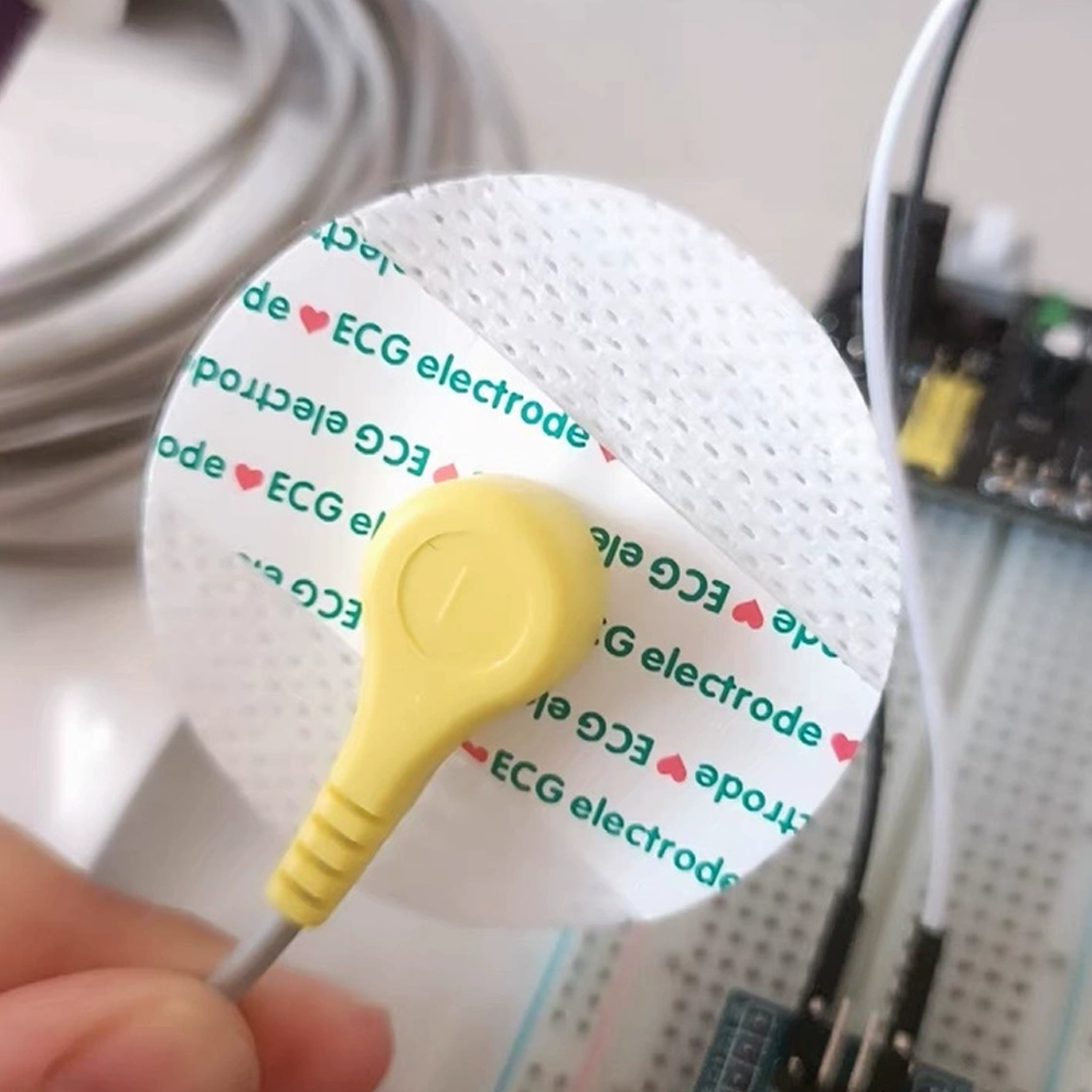 Parche de electrodos ECG EKG,  - Ecg Patch Monitor reseña y precio