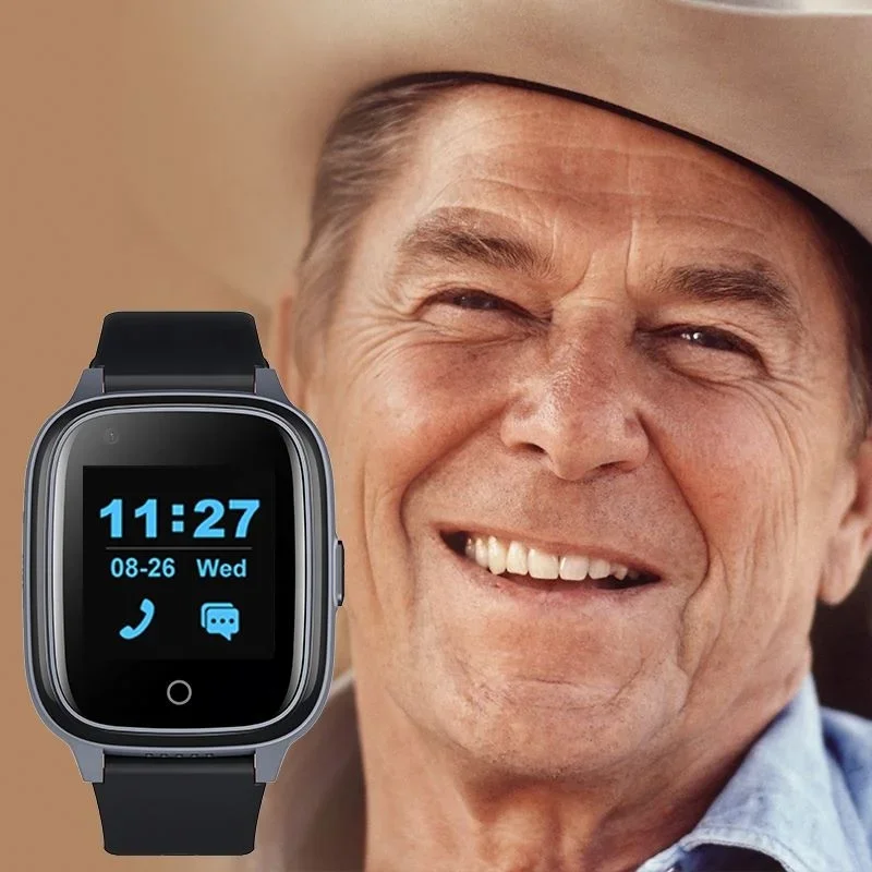 Reloj inteligente 4G para pers - Fall Detection Watch reseña y precio