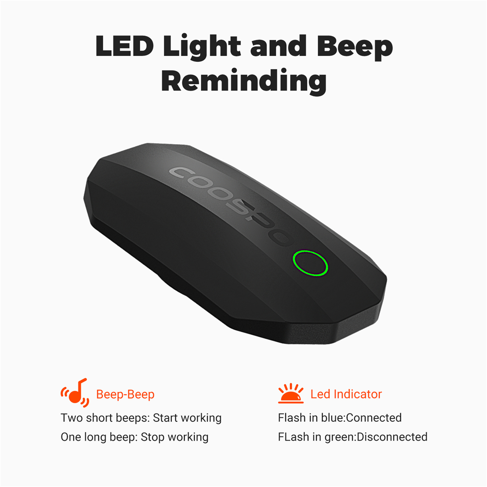 COOSPO-Sensor de ritmo cardíac - Breath Rate Monitor reseña y precio
