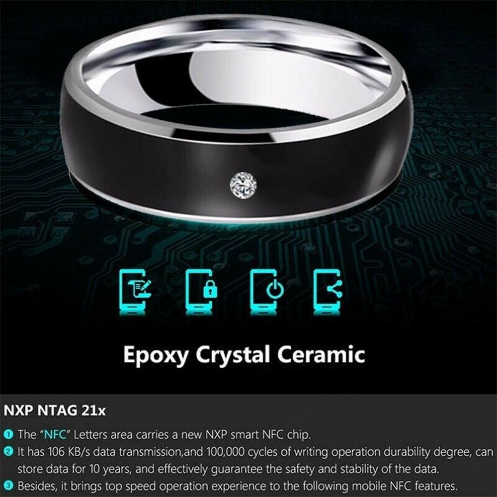 Anillo inteligente multifuncio - Smart Ring Nfc Pay reseña y precio