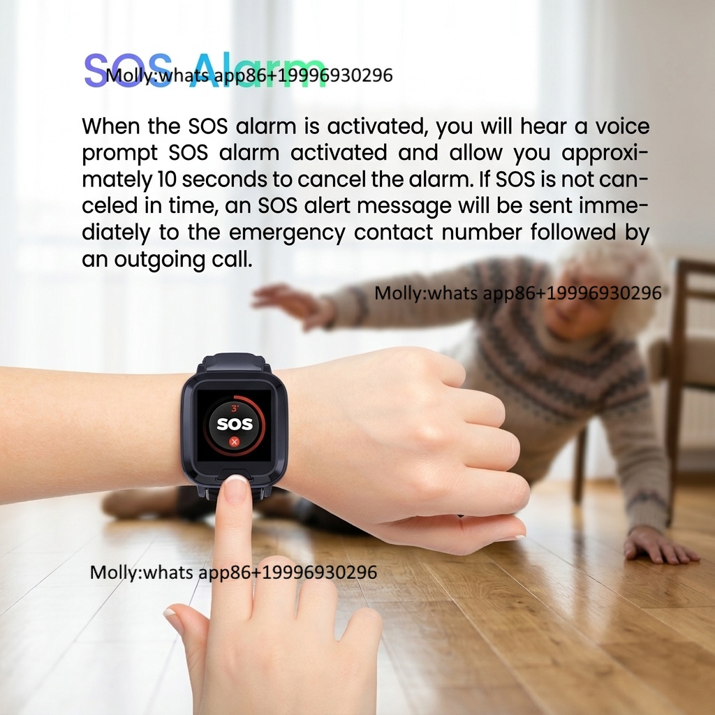 Reloj Inteligente con GPS 4G,  - Fall Detection Watch reseña y precio