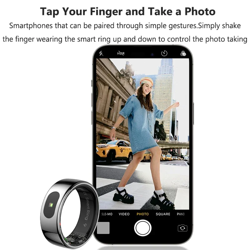 Anillo inteligente R08 para ho - Temperature Ring Skin reseña y precio